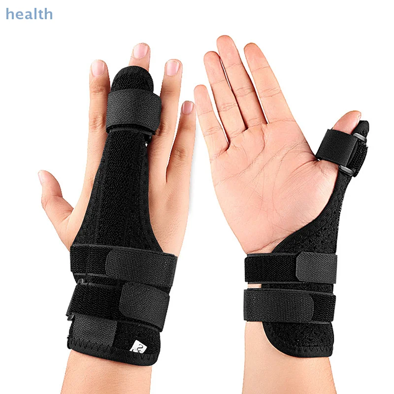 [YA] دعامة دعم جبيرة إصبع الزناد، مصحح استعادة الكسر، تثبيت لتخفيف الآلام