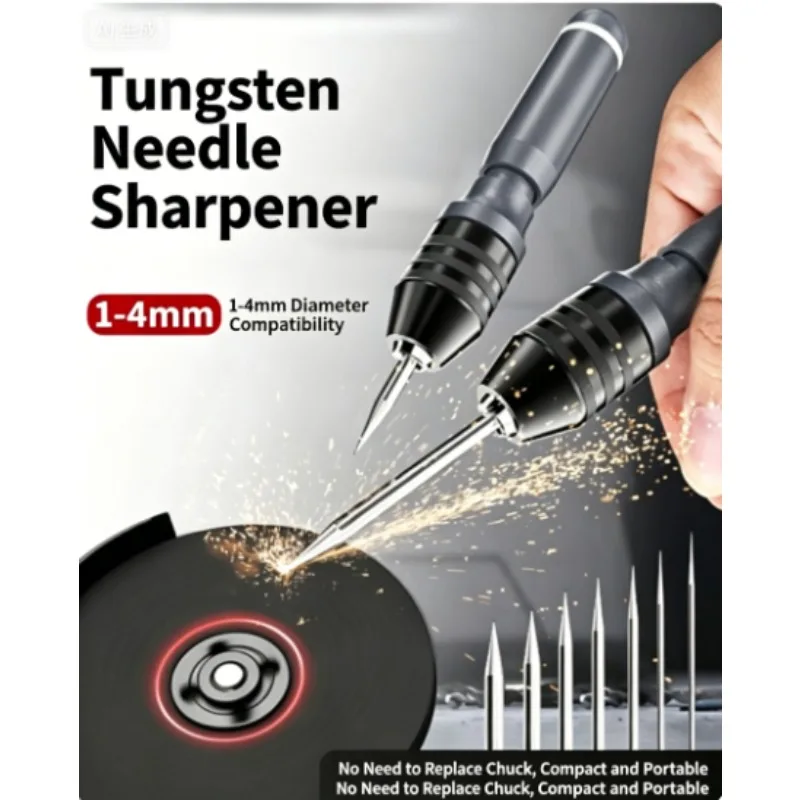 Tungsten Electrode Grinding Tool - TIG Welding Sharpener for Tungsten Needles