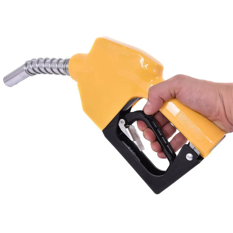Stable AC-11A 3/4BSP 45L/min Fuel Nozzle Aluminum Flow Meters Auto Cut-off Fuelling Nozzle Gas Station Refueling