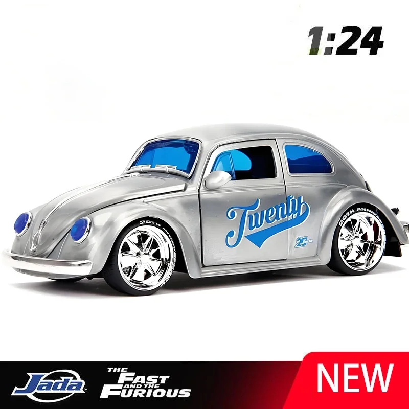 JADA 1:24 Beetle 1959 20th Alloy Car Diecasts & Toy Vehicles Car Model Miniature Scale Model Car For ChildrenTH