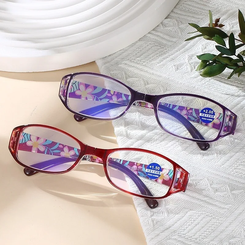 3PCS Foldable Reading Glasses for Women Anti-Blue Light Eyeglasses Men Portable Magnifier Eyewear +100 ~ +400 image 6