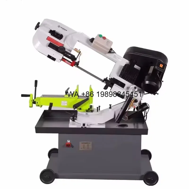 Wmwmnu for Small Horizontal Band Sawing Hydraulic Semi-automatic Portable Multi-function Metal Bandsaw for Metal