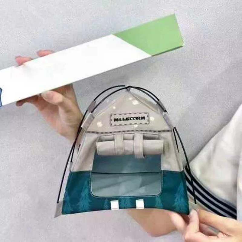 1:12 Scale Dollhouse Miniature Soldier Camping Small Tent Model For Doll House Decor Accessories Kids Toys Gifts