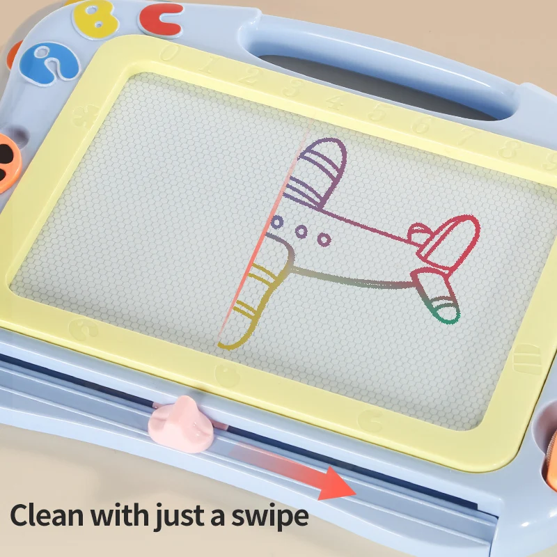Kids Magnetic Drawing Board Educational Learning Toy Erasable Writing Board Fine Motor Skills Training Sensory Gift For Toddlers