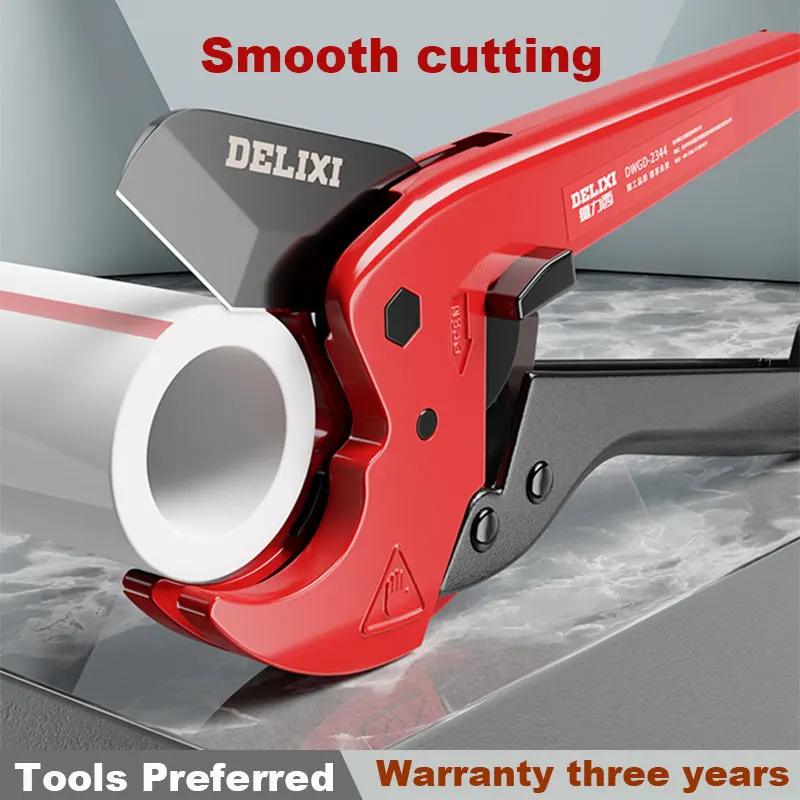 heavy duty pvc pipe cutter labor saving mangueira tesoura pu pp pe cortador ferramentas manuais tesouras de tubulacao encanador trabalho de corte 01