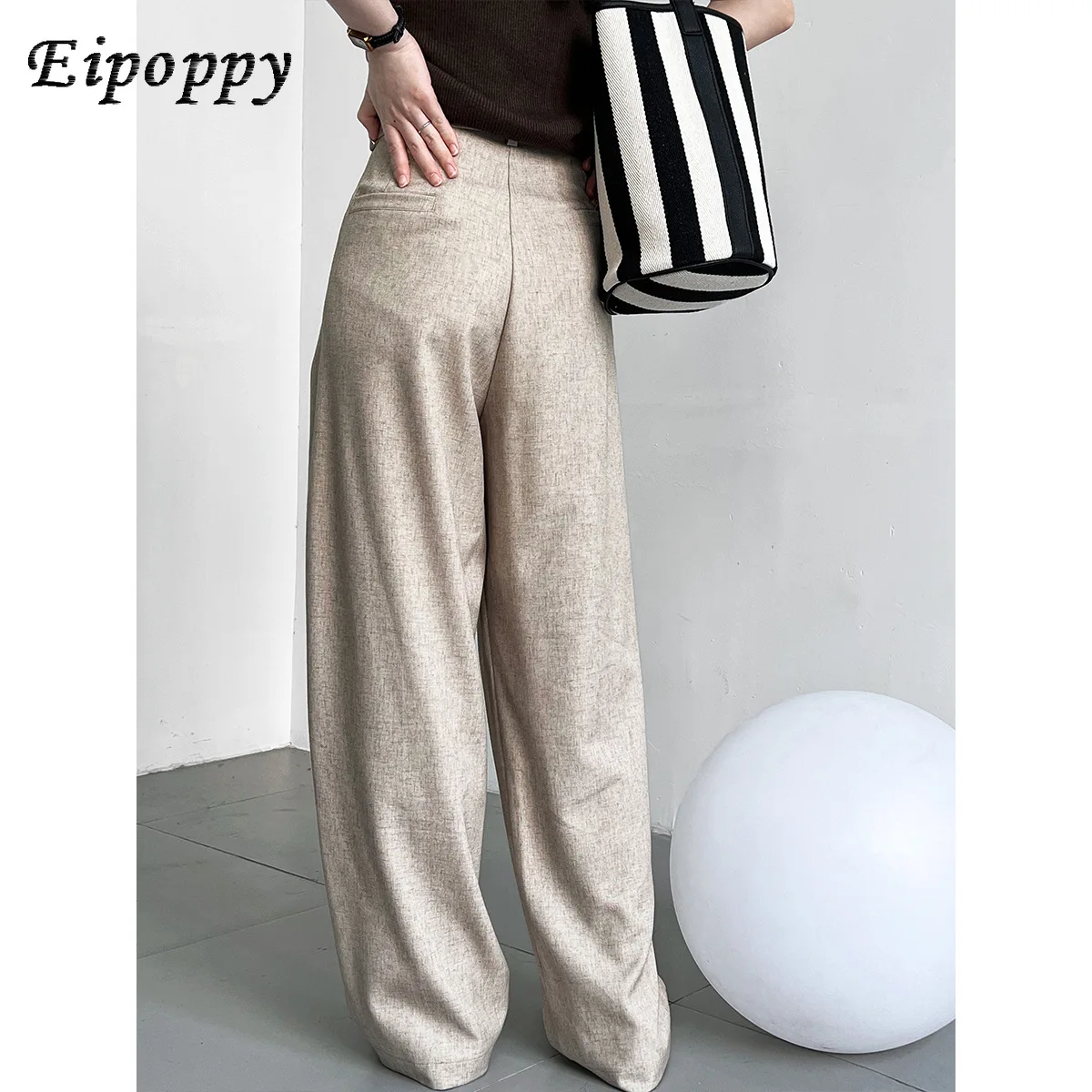 Mopping Suit Pants Women's Commuter Loose Drooping Wide-Leg Pants