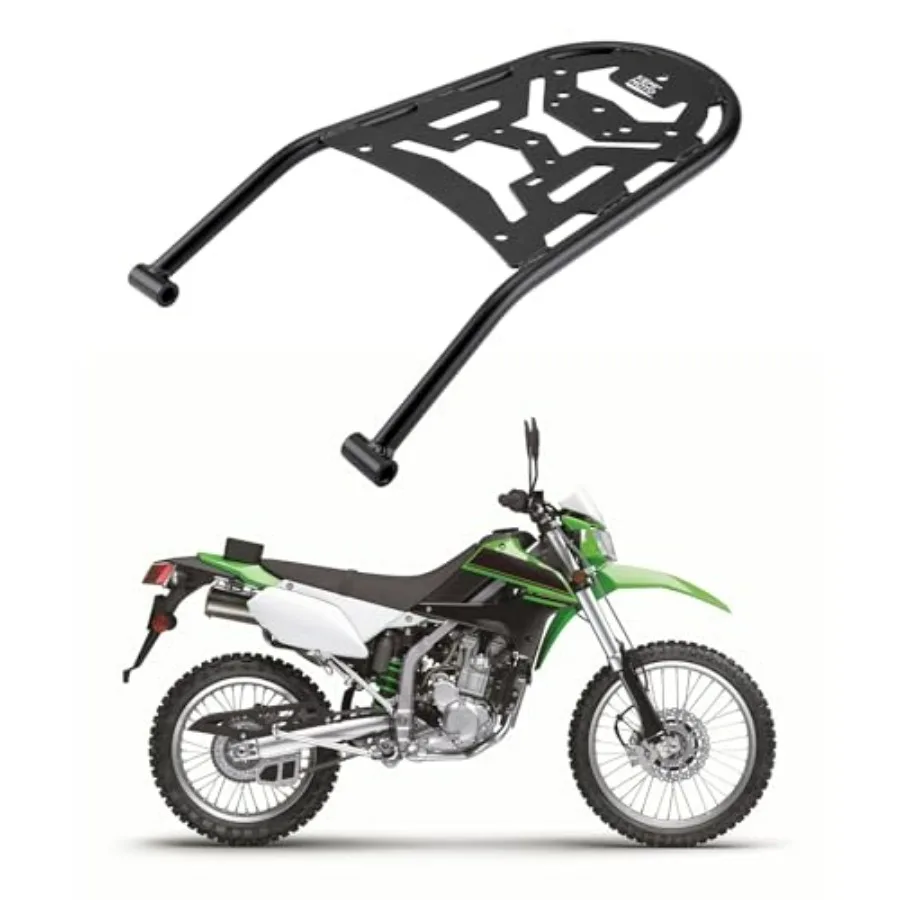 

Rear Rack Compatible with KLX300 KLX300SM KLX250S Tail Luggage Storage Rack Carrier Cargo Enduro KLX300 2009-2025 KLX300SM 2022