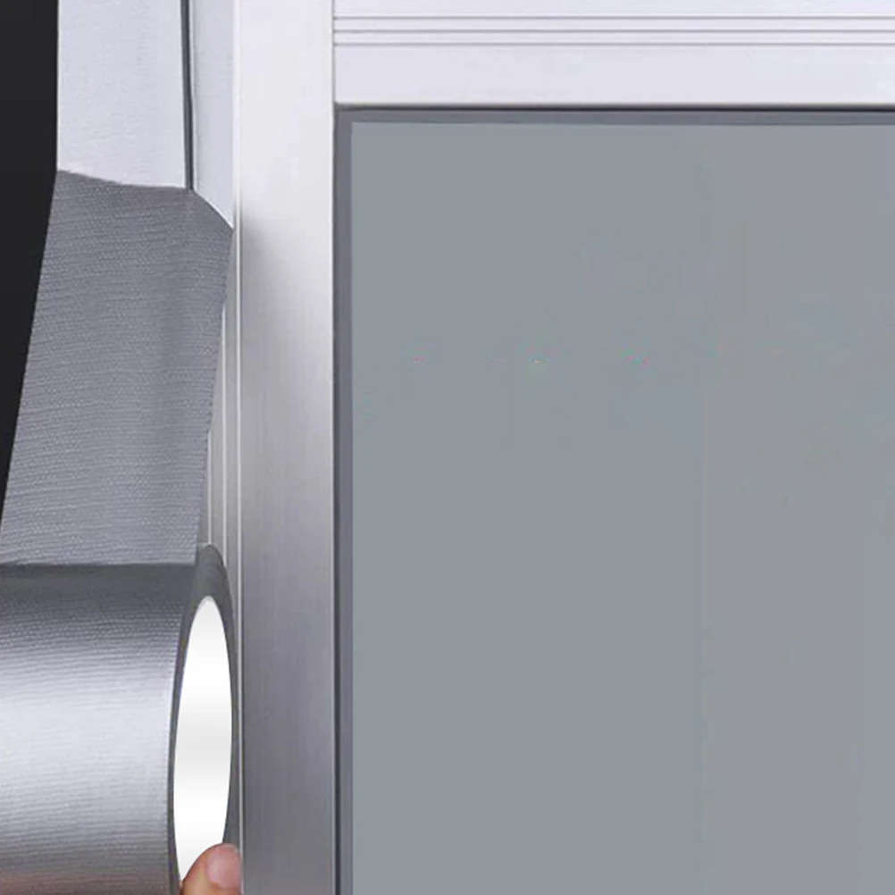 

2 Rolls Draft Windproof Tape Duct Heavy Duty Waterproof Door Seal Strip Cloth and Window