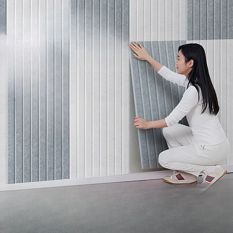 Polyester fiber sound insulation board, bedroom household wall super cotton