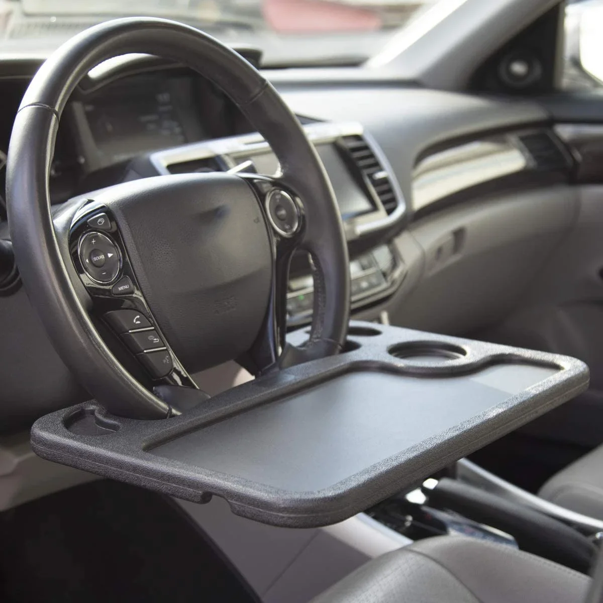 

Multifunction Car Table Steering Wheel Eat Work Drink Food Coffee Holder Tray Car Laptop Computer Desk Mount Stand Seat Table