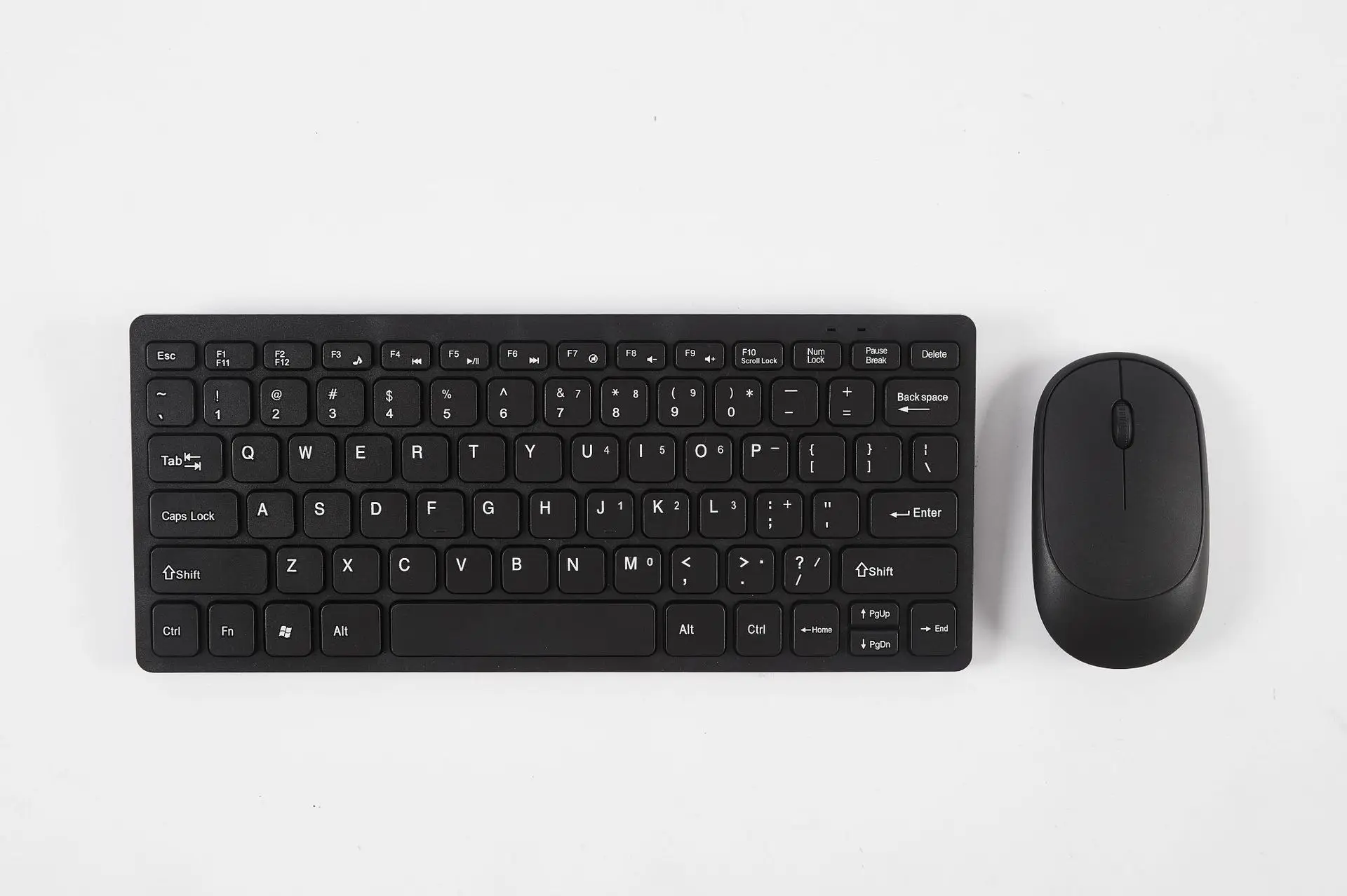 2.4G Wireless Keyboard and Mouse Protable Mini Keyboard Mouse Combo Set For Notebook Laptop Mac Desktop PC Computer Smart TV PS4 image 3