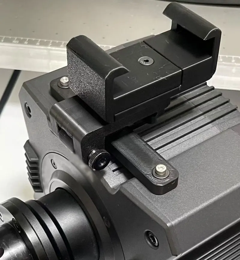 

Racing Dashboard Universal Adjustable Phone Holder Mount Stand Compatible with MOZA R5 R3 R9 R12 FANATEC Base