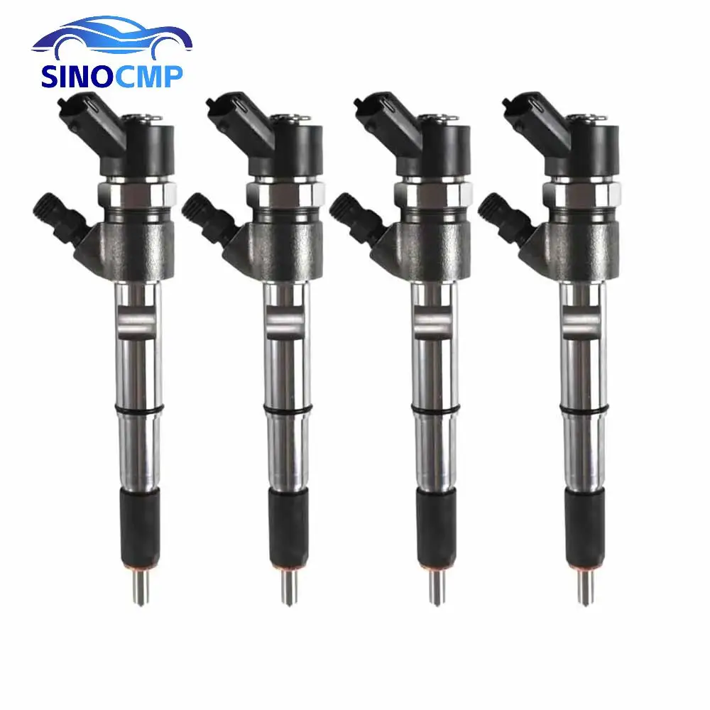 

4pcs 0445110457 0986435254 New Common Rail Injector 5801470098 for New Holland CaseIveco & John Deere T4 T5 3.4 Diesel Engine
