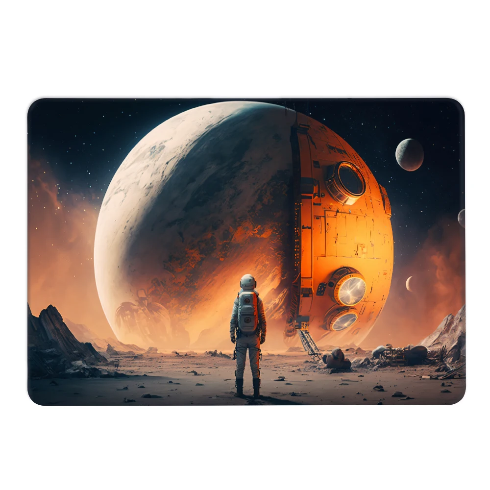 الخيال العلمي كوكب نمط شل لماك بوك اير 13 M4 2025 غطاء M3 A3113 2024 الهواء 13.6 حافظة كمبيوتر محمول ل برو M2 13.3 14 16 حافظة طباعة #6