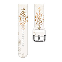 Premium Retro Pattern Series Print Strap for Samsung Galaxy Watch 7/6, 20mm Universal Band Fits 40mm 44mm Xiaomi Huawei Amazfit