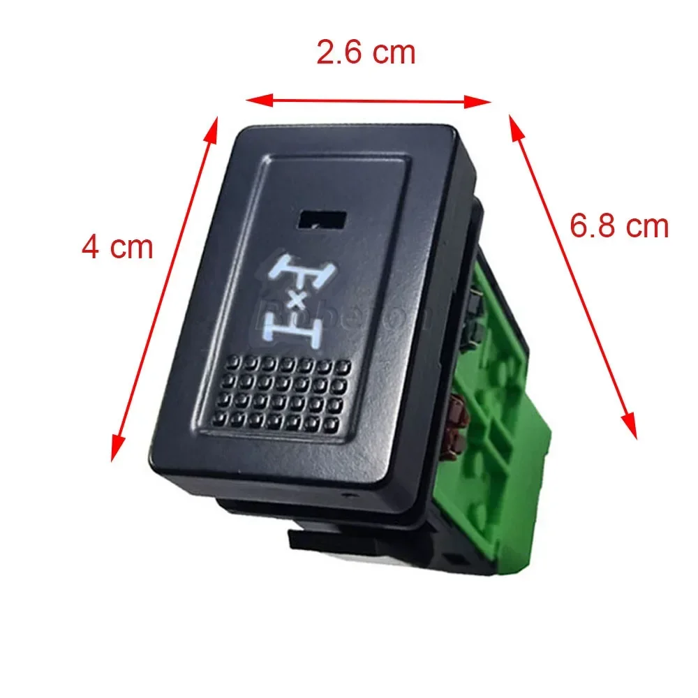Front Diff Lock Switch Button Differential Lock Control Switch for Suzuki SX4 Swift Grand Vitara Auto Accessories 2006 - 2012 view 2