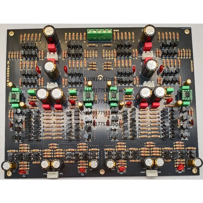 Zero Negative Feedback HI-END High-Fidelity Current-Transfer Fully Balanced Preamplifier M2