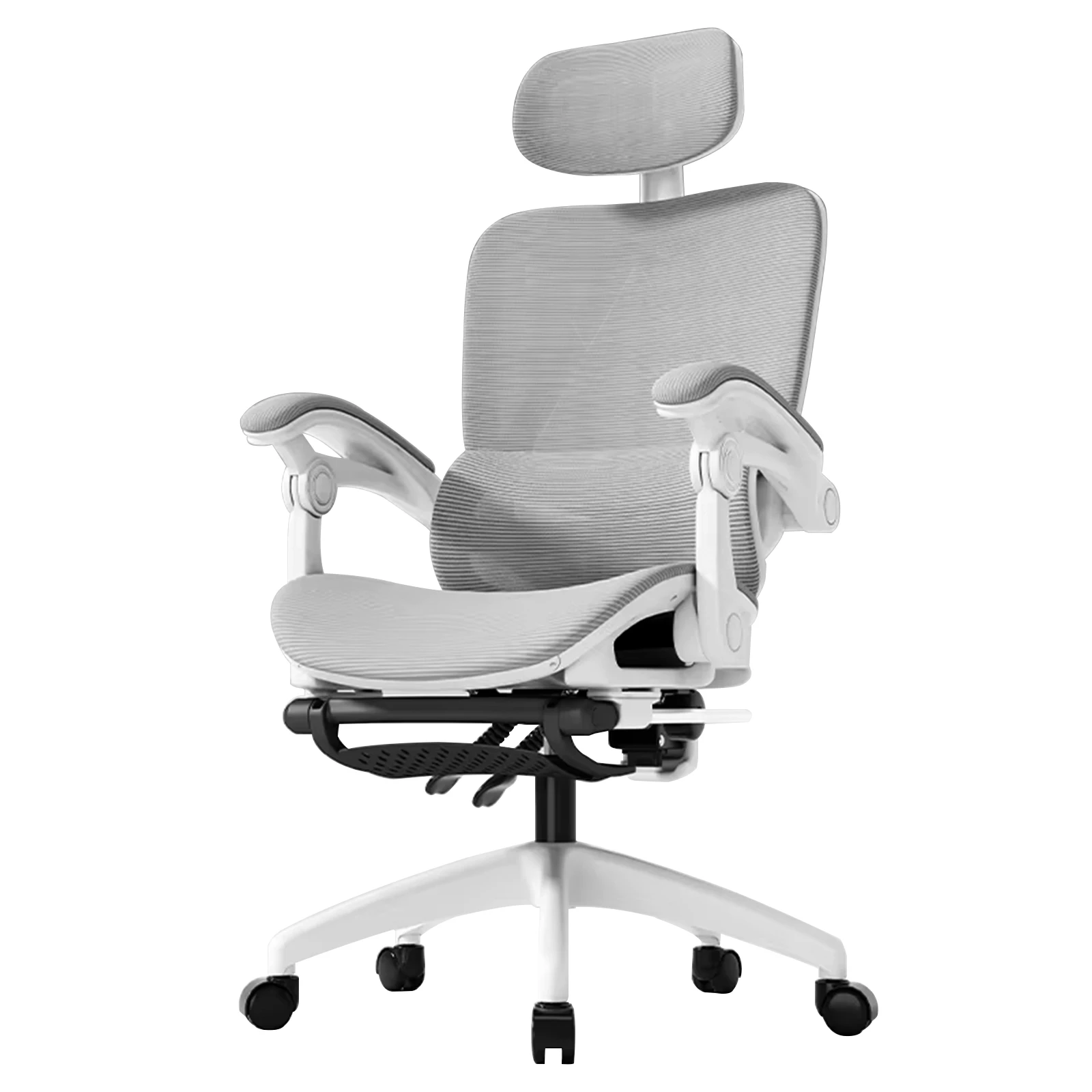 Python Fly Ergonomischer Gaming-Stuhl mit Lendenwirbelstütze und verstellbarem Kopfteil, Bürostuhl, atmungsaktives Gewebe