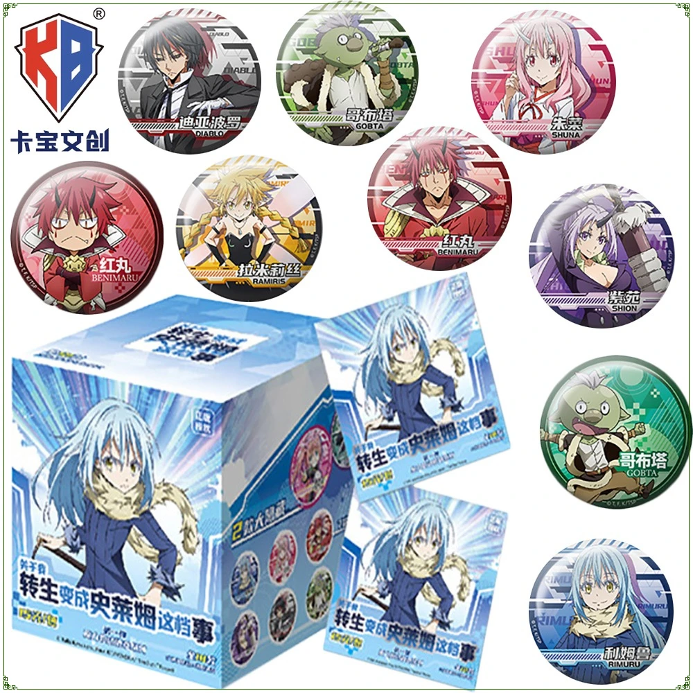 

New KABAO Genuine That Time I Got Reincarnated As A Slime Highly Beloved Characters Exquisite Badge Bag Accessories Holiday Gift