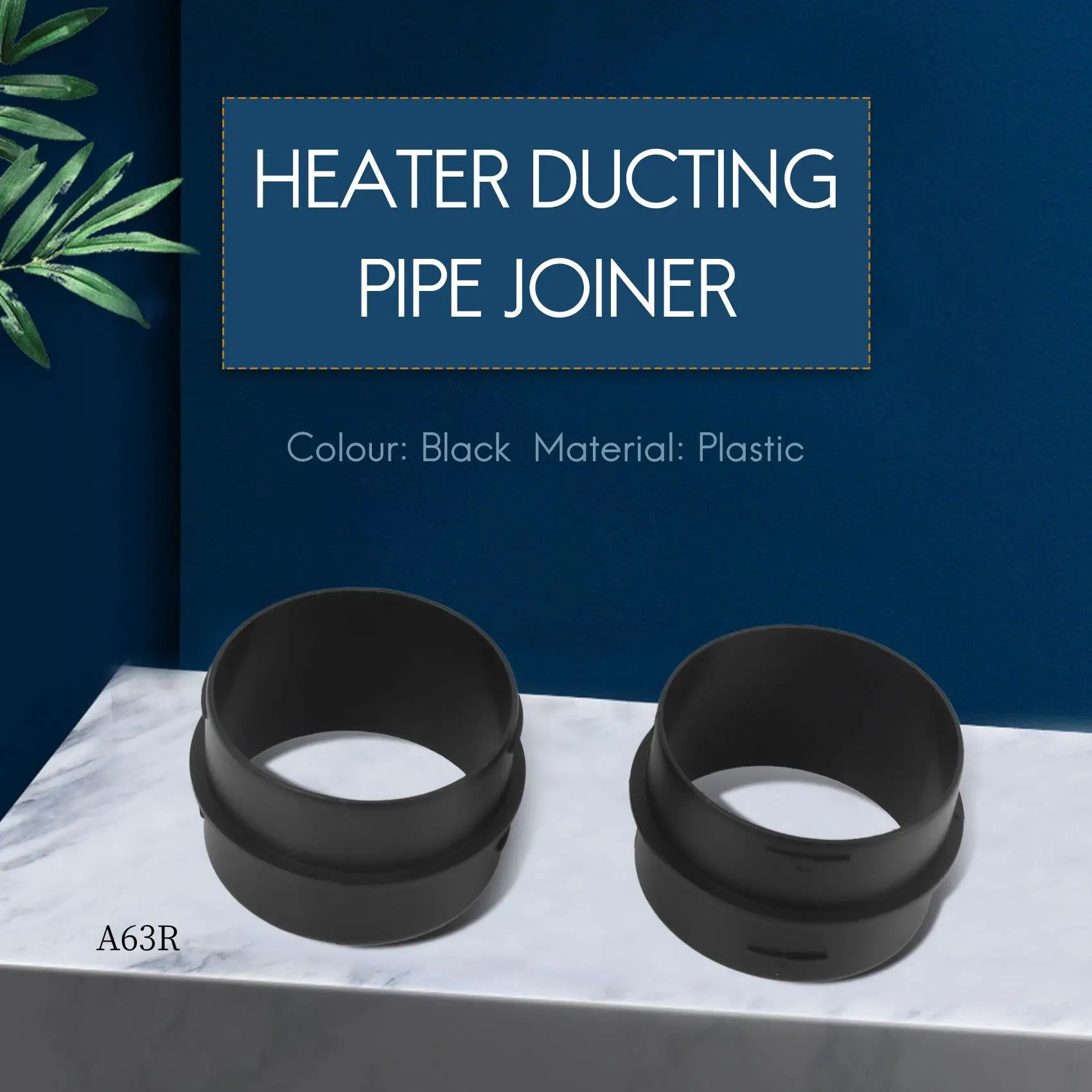 

AR-4X Car Heater Ducting Pipe Joiner Air Parking Heater Hose Tube Connector For Webasto Eberspacher