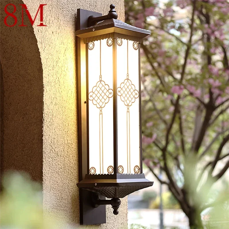 

8M Contemporary LED Outdoor Wall Lamps Electric Simplicity Waterproof Balcony Hallway Courtyard Villa Gate Hotel