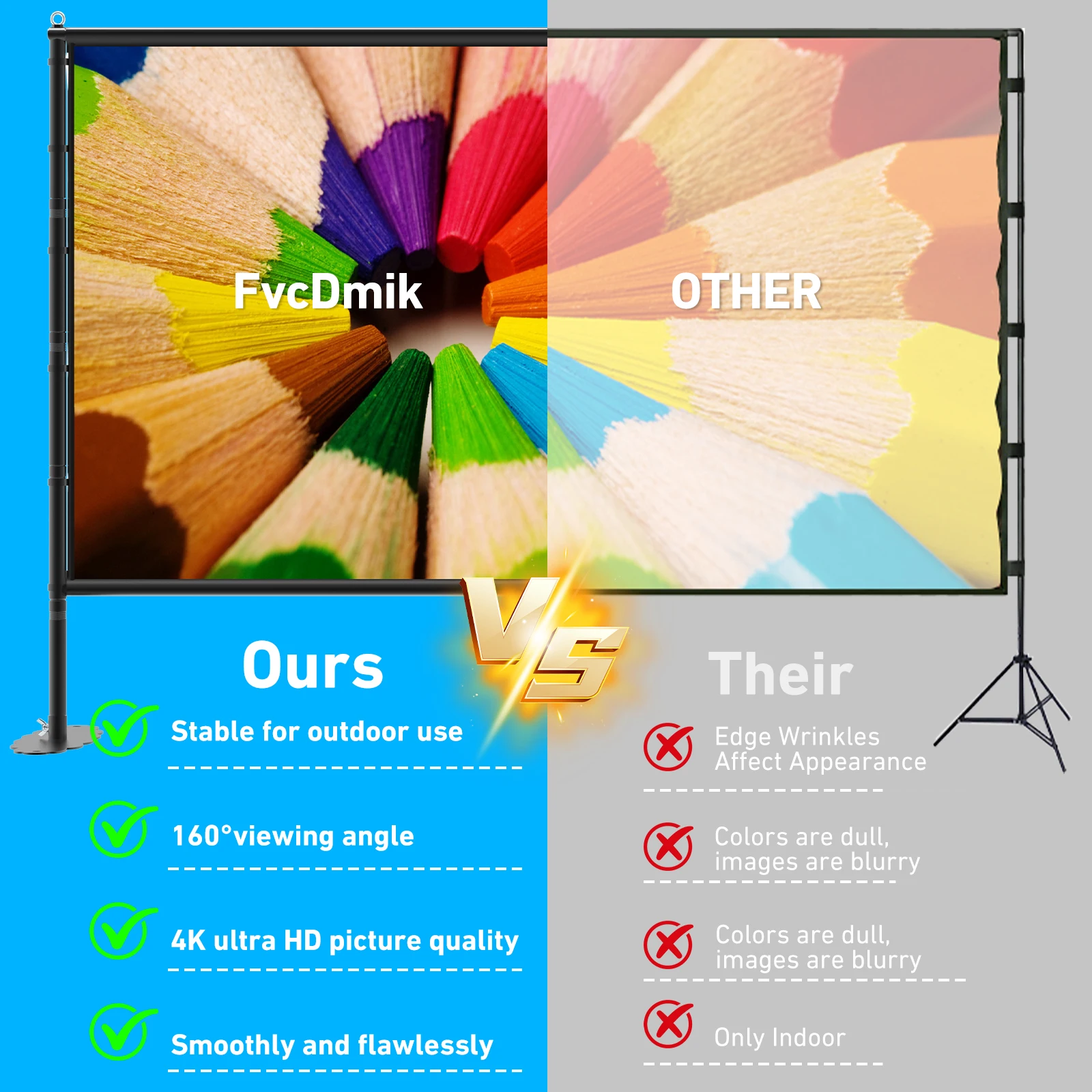 150 inch Projector Screen with - огляд і ціна Home Cinema Events