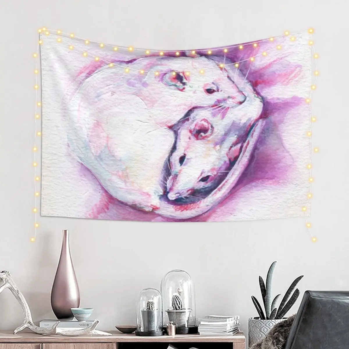 

The100RatProject 052 Tapestry Bed Room Decoration Aesthetics For Room Wall Hanging Wall Tapestry