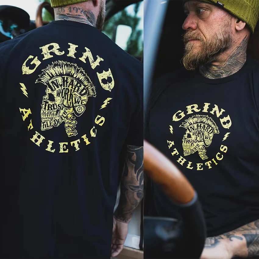 Camiseta Pop Gym para hombre, camisetas oversize de manga corta para hombre, ropa esencial, ropa gótica, tops y camisetas, nueva camiseta blanca para hombre