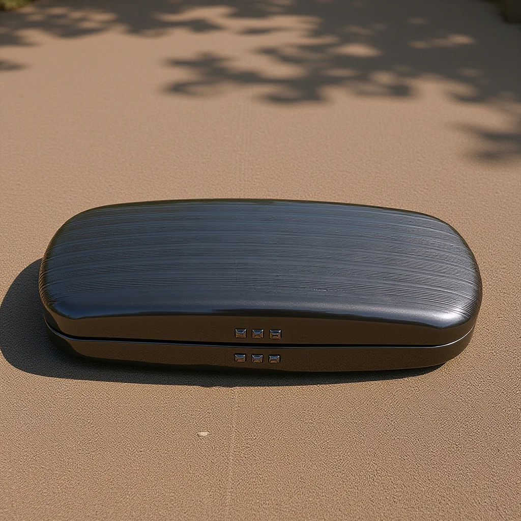 

Aluminum Shell Sunglasses Travel Outdoor Anti-Collision Protection Large Glasses Holder For Men Women Eyewear Storage