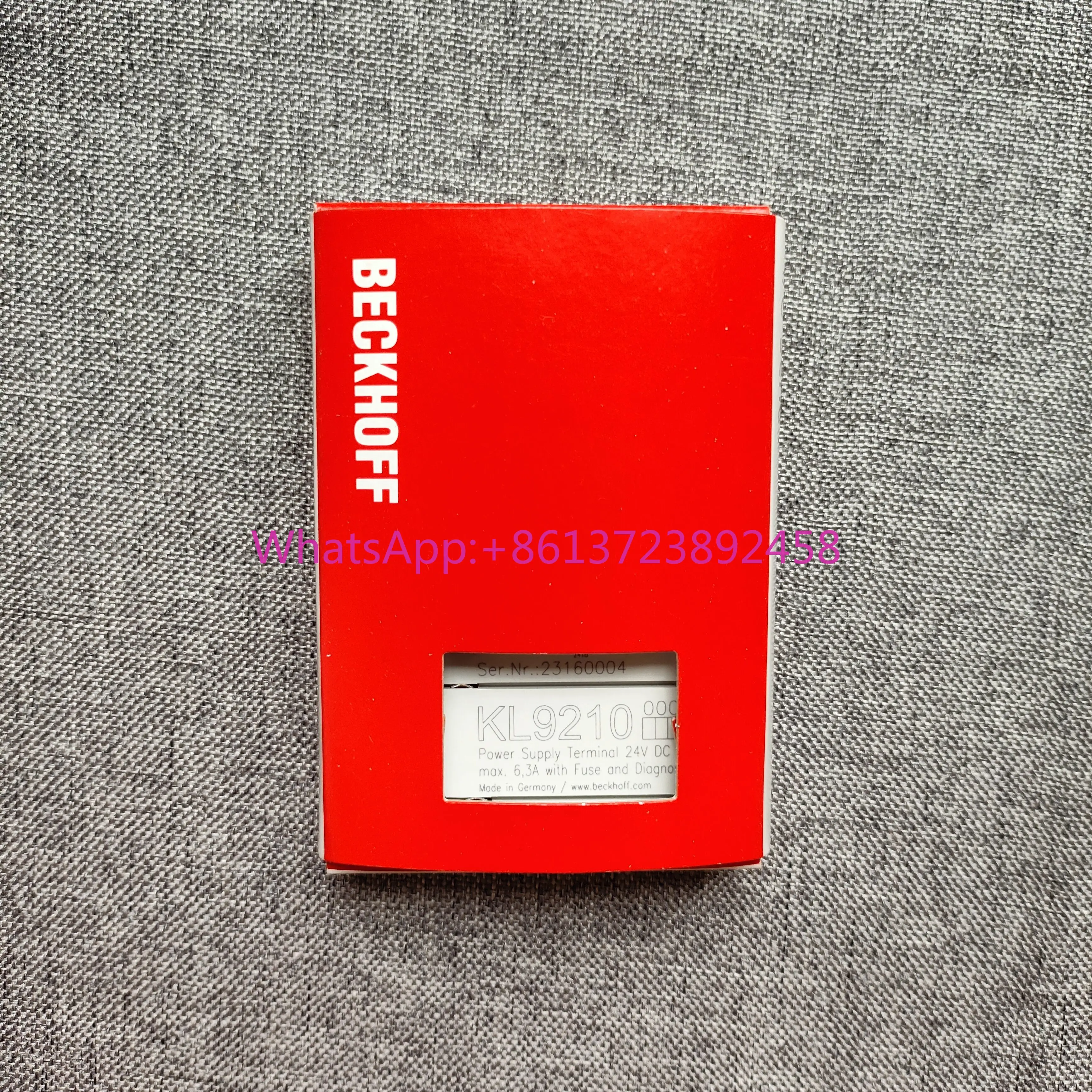 

Germany Beckhoff KL9010 KL9100 KL9110 KL9210 KL9400 KL9540 module for sale