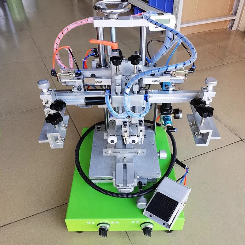 Semi-自動曲面スクリーン印刷機、小型空気圧ローラー印刷機、円形スクリーン印刷