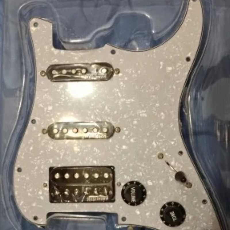 

For S T Guitar Pickups Wilkinson Alnico5 Pickups SSH Pickgard Pickups Line assembly Black Set