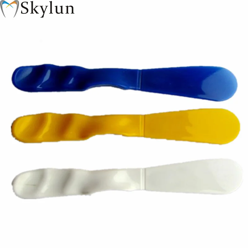 50PCS Dental Spatula Straight Spatulas High temperature special design easy use easy mixing  SL504
