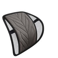 Breathable Car Lumbar Pillow Support Pad Universal Car Cushion Pad Seat Lumbar Brace Mesh Ventilate Car Seat Office Chair Driver