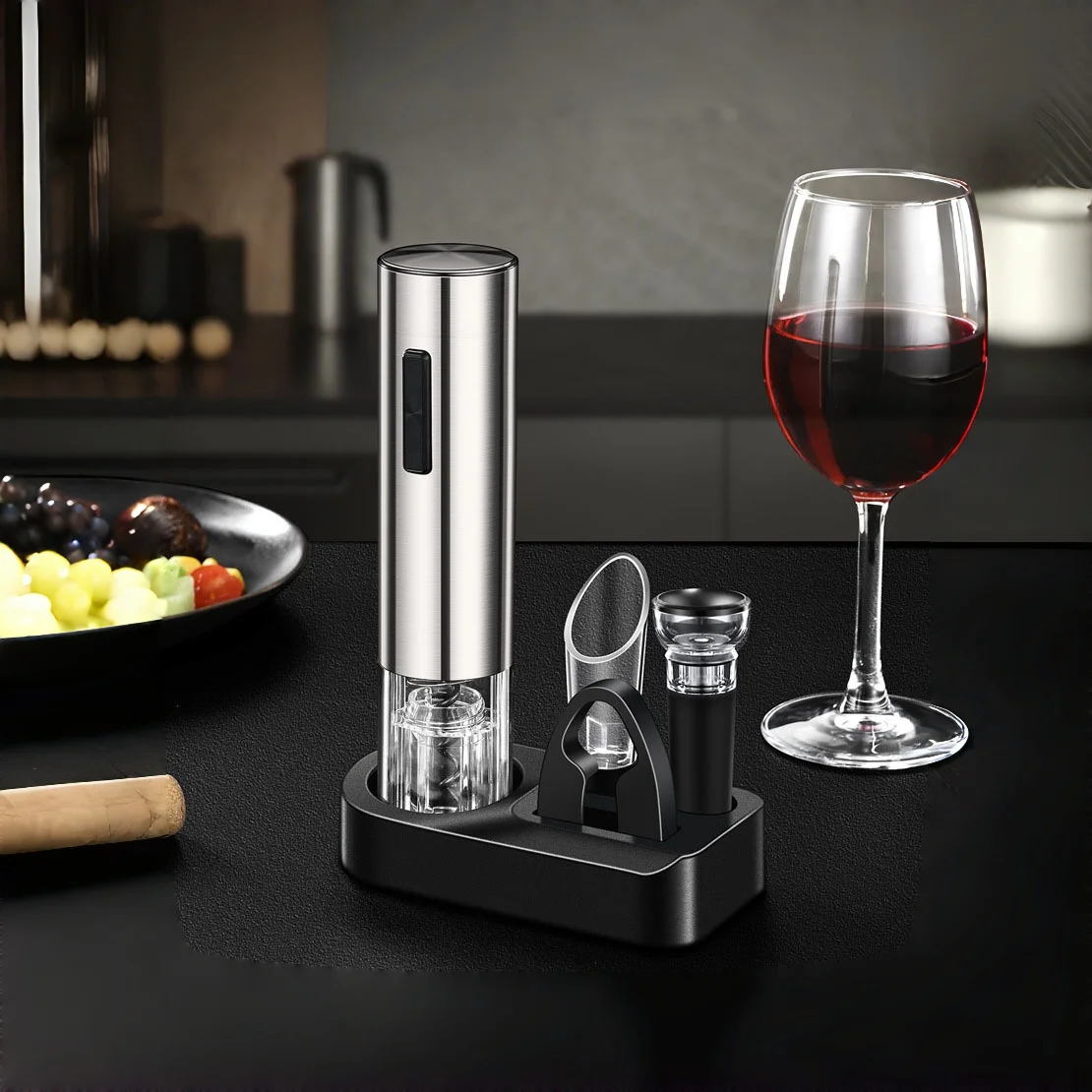 : Eléctrico abrelatas de botella