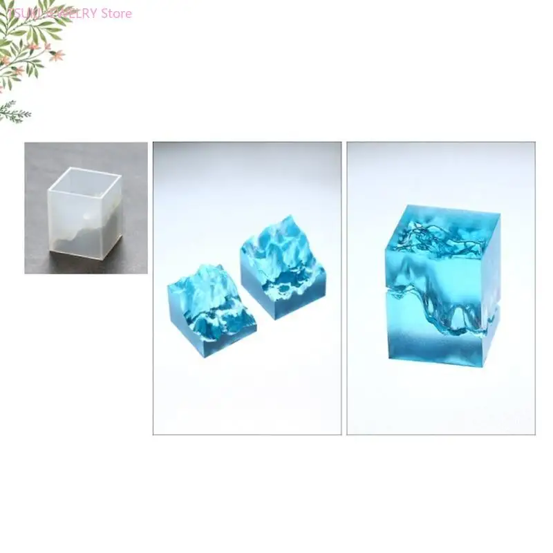 62Ke per stampo epossidico stampo cote picco per decorazioni gioielli per micro paesaggi artigianali fai -da -te