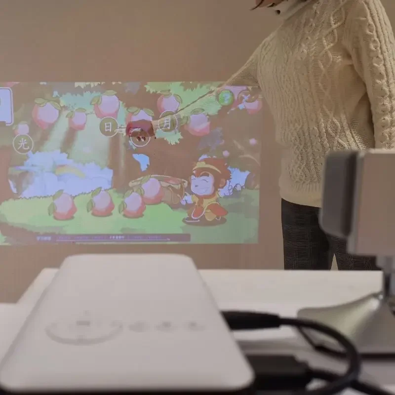 Smart Pen Touch Projetor, Projetor 4K para sala de aula