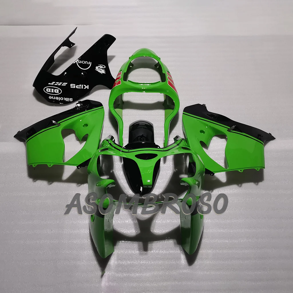 Fit for Kawasaki ZX 9R 00 01 ZX-9R 2000 2001 ZX9R ABS Plastic Fairing Kit Street Sport Body Repair Aftermarket Parts Free Custom