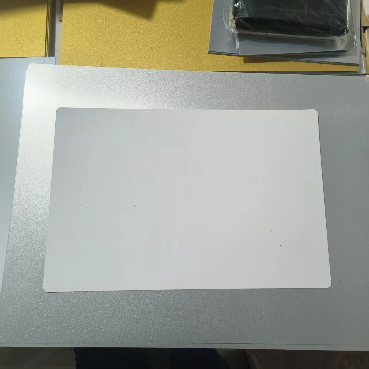 

10pcs 0.5mm thickness 200x300mm Sublimation Blank metal Aluminium plates with R6 round corners DIY photo printing