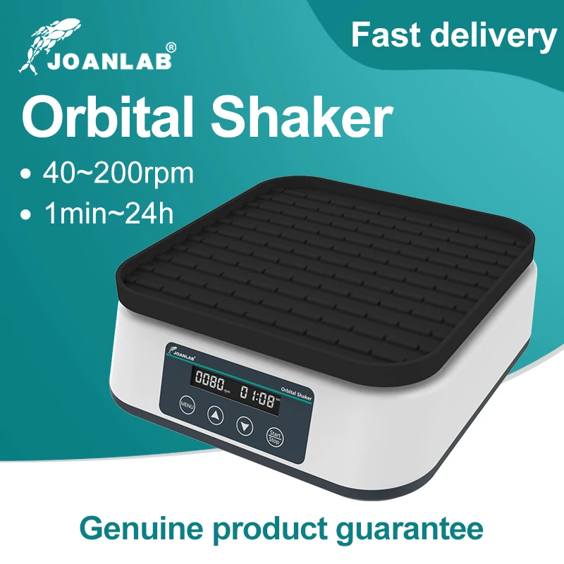 JOANLAB 110/220V Orbital Shaker Digital Display Shaker Laboratory Multi-purpose Oscillator Adjustable Speed 200rpm SK-20