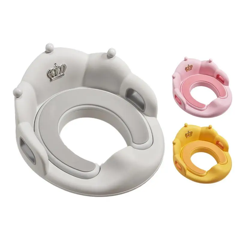 

Potty Training Toilet Seat Kids Toilet Ring Safe Stable Potty Padded Cushion Travel Toilet Seat Anti-Slip Toilet Seat Pad