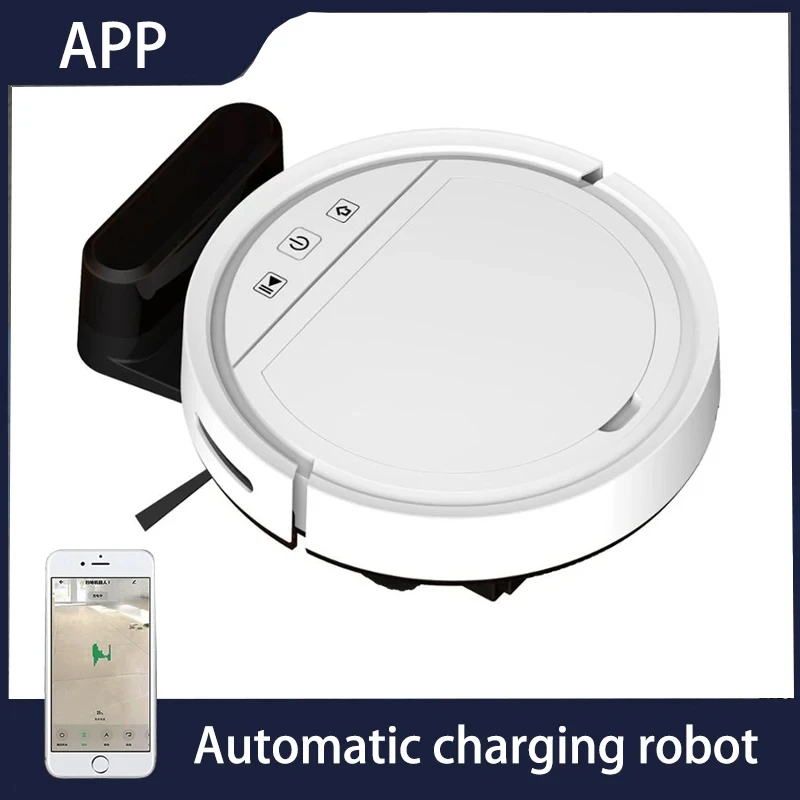 Robot Sweeping Vacuum Cleaner Auto Recharging Wifi APP Control Sweep Suction Mop Carpet Floor Pet Hair Automatic Robot