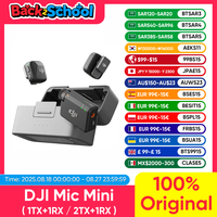 New DJI Mic Mini (2TX+1RX+Charging Case) Wireless Microphone with Intelligent Noise Cancelling High-Quality Audio DJI Original