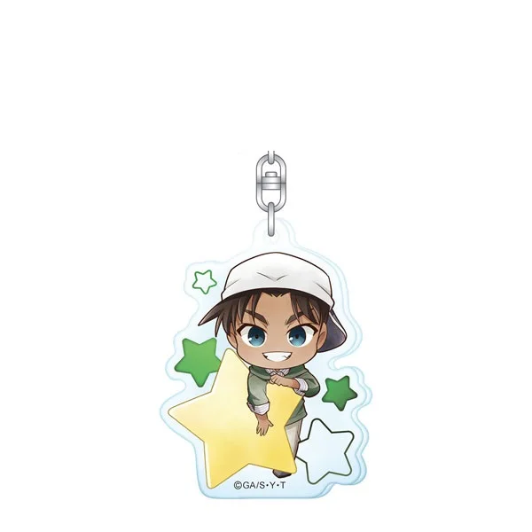 HOT Anime Detective Conan 6CM Acrylic Keychain Pendant Bag Car Keychain Cell phone Accessories  present Firend Christmas Gift