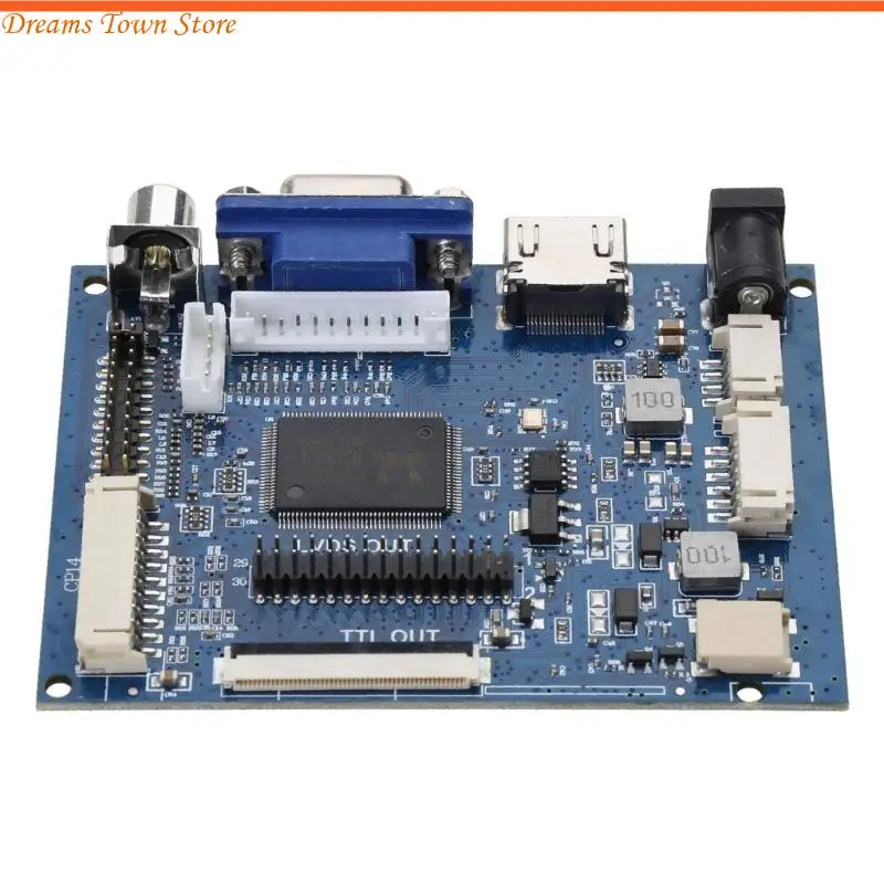 HX6A TTL LVDS Control Board Support AT070TN90 /92 /94 Treiber HDMI1.2 zur Autoprojektion