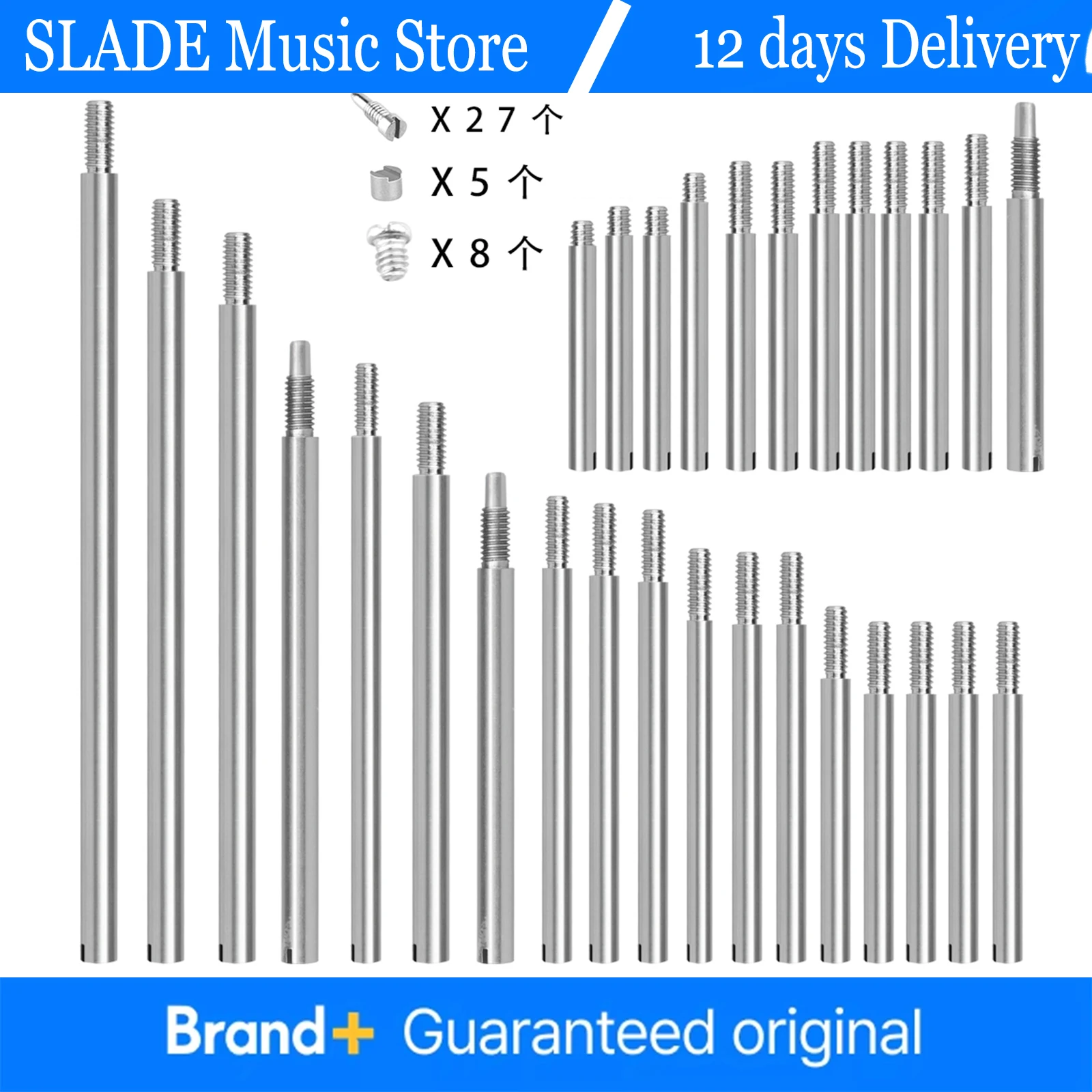 

SLADE набор инструментов для ремонта фагота, винты, стержень вала, детали для обслуживания фагота, сменный аксессуар для деревянных духовых музыкальных инструментов