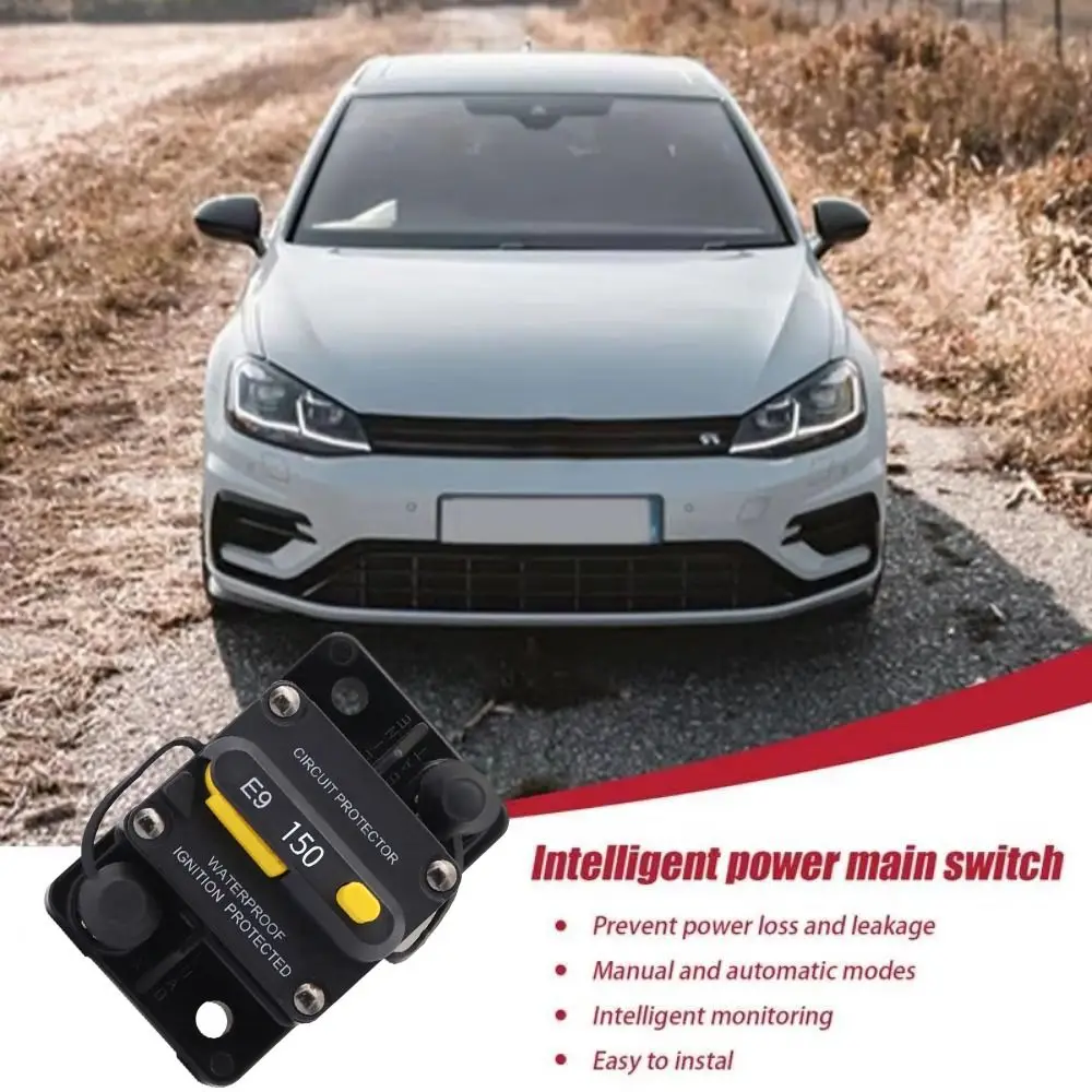 

12V/48V Car Battery Disconnect Switch Switch Protector Battery Terminal Anti-leakage Switch Durable Disconnect Isolator