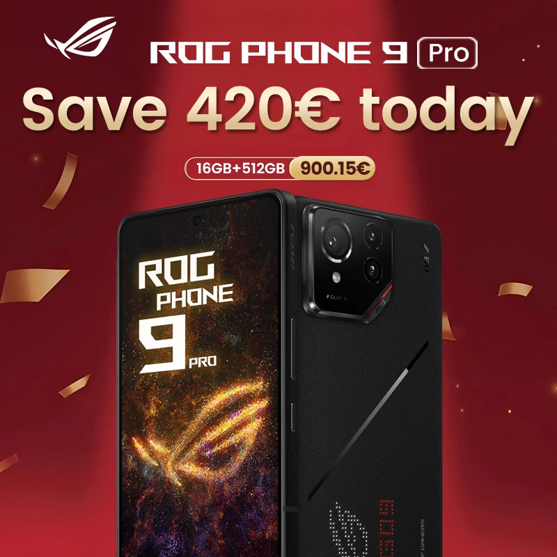 ROG Phone 9 Pro Snapdragon 8 Elite ufficiale New Gaming Flagship Smartphone 185Hz frequenza di aggiornamento AMOLED Android mobile