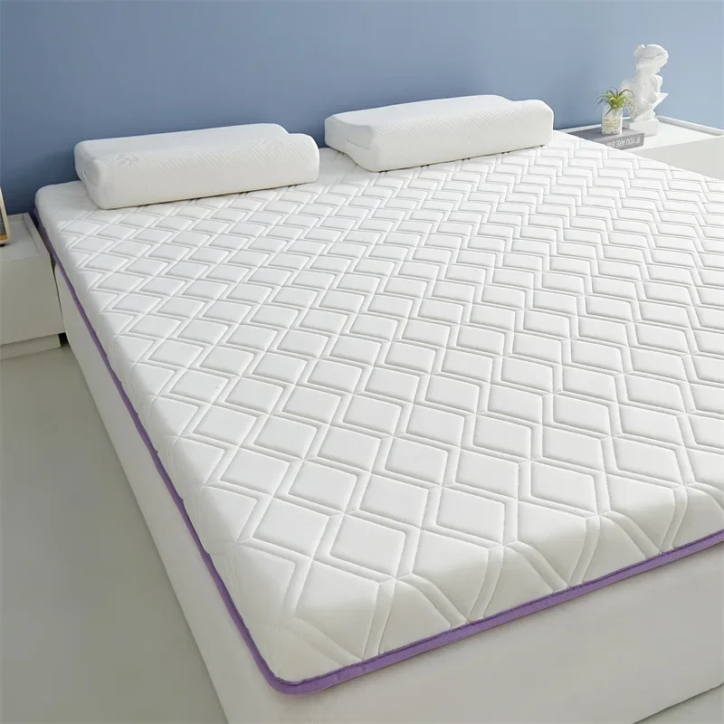 Non-slip Foldable Mattress with Natural Latex Tatami Mat Sleeping on The Floor for Double Single Bed King Queen Size Furniture