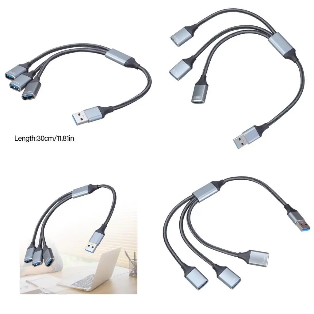 

R53C USB Adapter Hubs Offering 1 USB3.0 and 2 USB2.0 Port for Various Electronics
